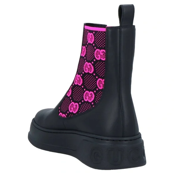 NEW IN BOX .. Gucci Hot pink boots - Picture 3 of 4